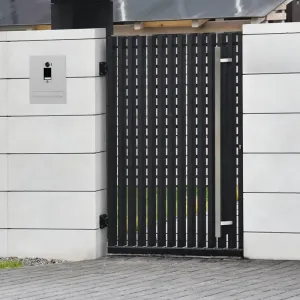 Duża skrzynka na listy z wideodomofonem i klawiaturą dotykową SDVM DUO