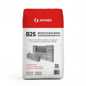 Beton do bloczków ogrodzeniowych C20/25