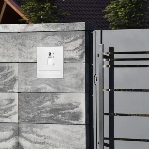 Duża skrzynka na listy z wideodomofonem i czytnikiem RFID SDVM DUO